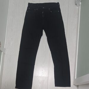 Levi's Men's Slim Straight Black Jeans